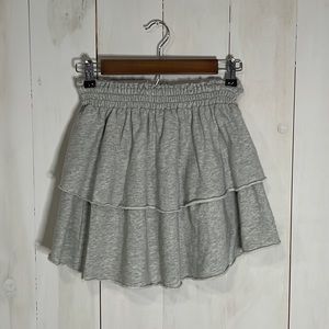 NEW Aerie Sweatpants Skirt XS - Gray